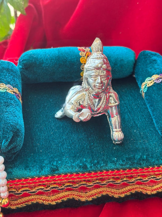 Silver Laddu Gopal Ji